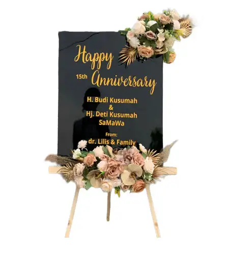 Papan Bunga Akrilik Lamarantarung