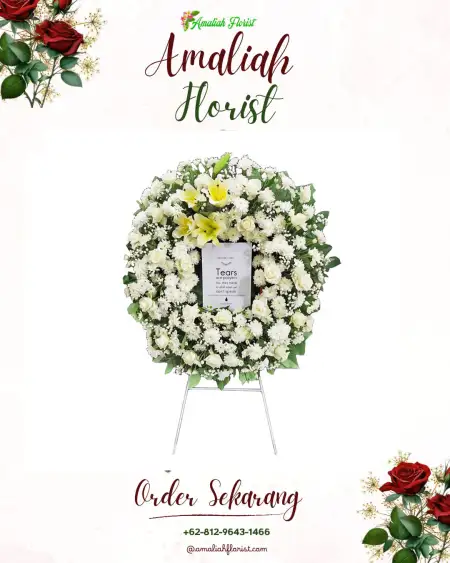 Krans Bunga Duka Lamarantarung